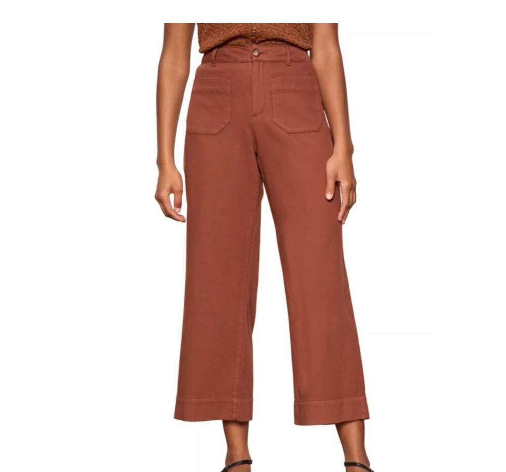 Sanctuary | Soft Marine Wide Leg Cropped Pants